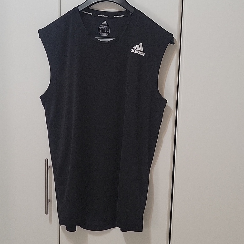 Adidas sleeve less mens shirt